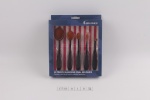 Cosmetic brushes and brush scrubing pad