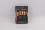 Cosmetic brushes and brush scrubing pad